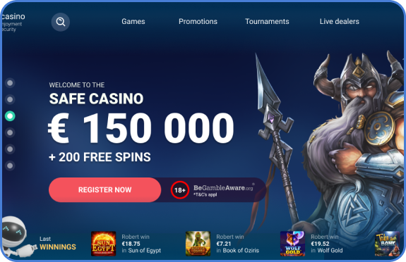 Safecasino Jocuri de noroc online